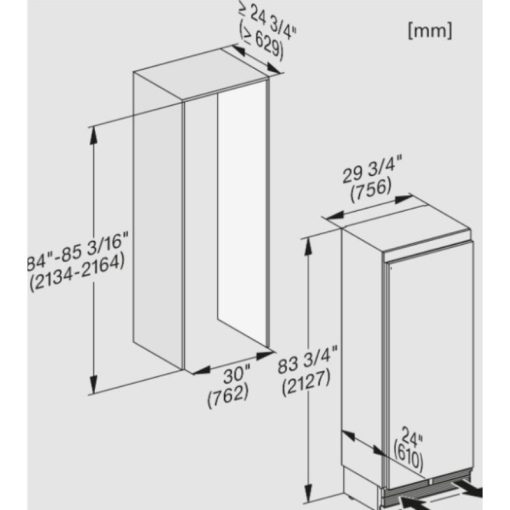 Tủ mát Miele MasterCool K 2802 Vi - Ảnh 3