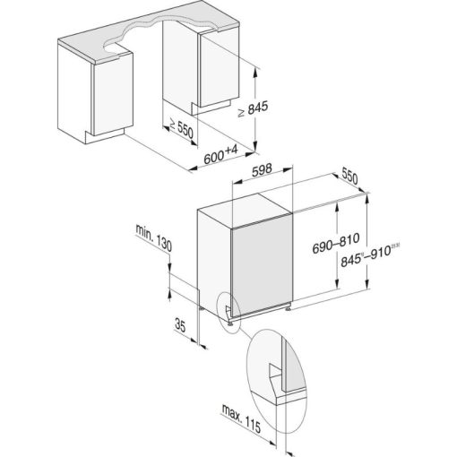 Máy rửa chén âm tủ toàn phần Miele G 7797 SCVi XXL AD 125 Gala Ed - Ảnh 4