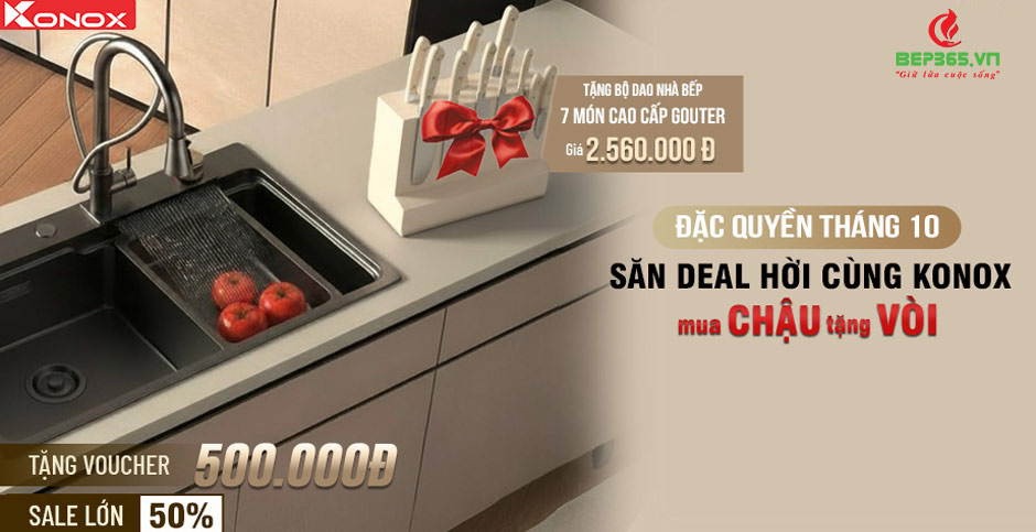 Trang chủ 22 konox bep 365 Vinh chuan