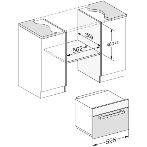 Lò vi sóng kèm nướng Miele M 7240 TC 9 lap ban lo vi song kem nuong miele m 7240 tc