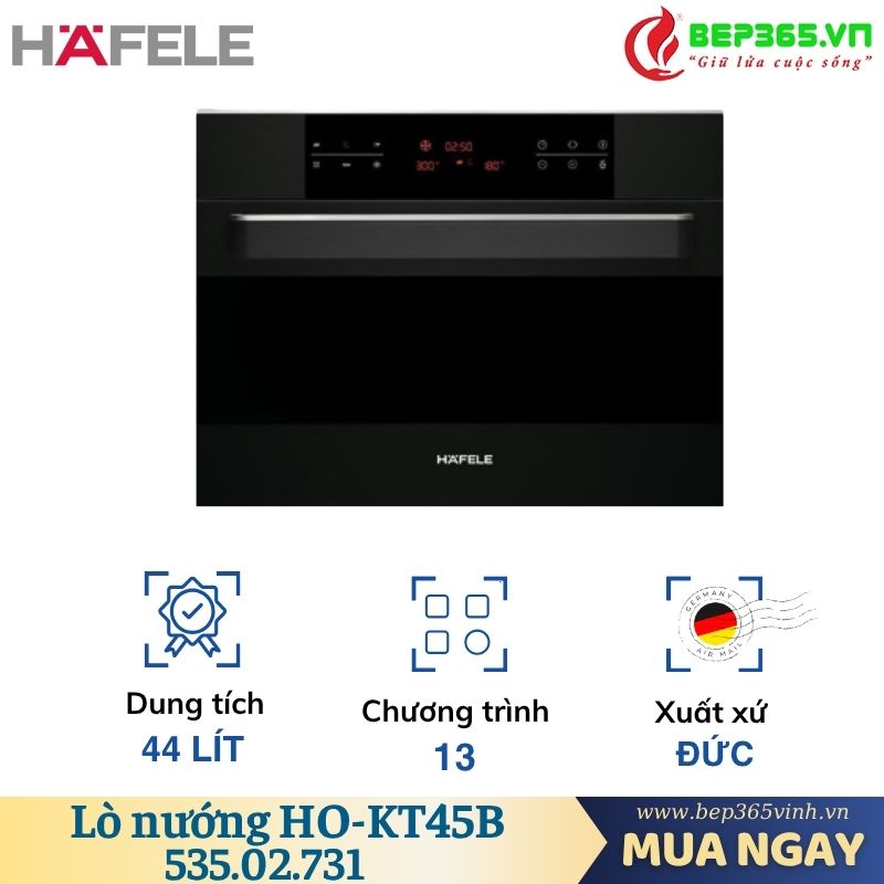 Lò vi sóng kết hợp nướng âm tủ Hafele 535.02.731