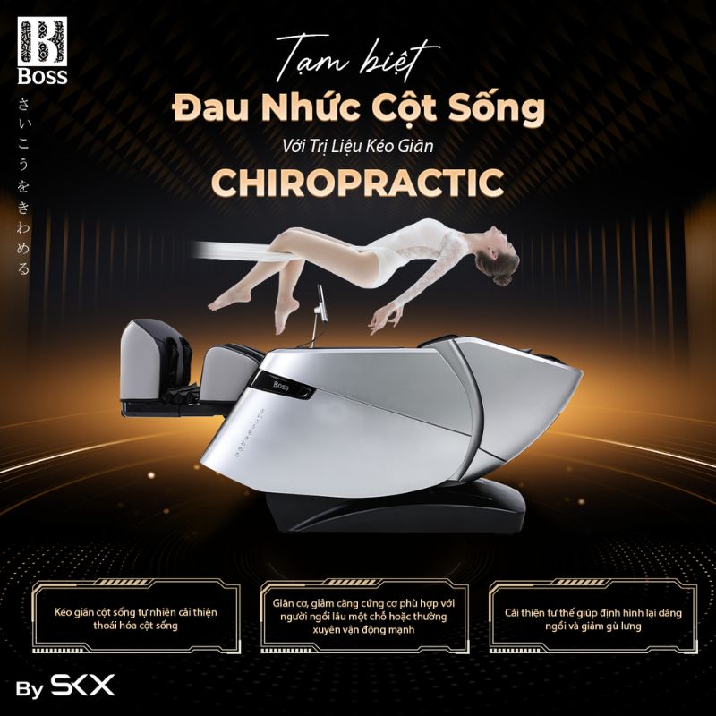 Ghế massage Boss MCB-909 5 Ghế massage Boss MCB-909 - Ảnh 3