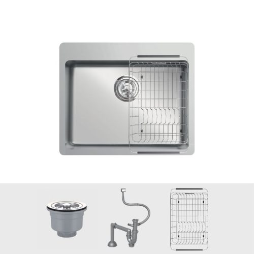 Chậu rửa bát Konox Neron 600T - Ảnh 2