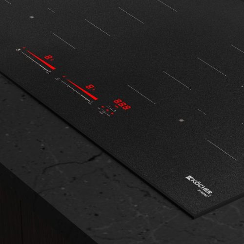 Bếp từ 2 vùng nấu Kocher X-NANO 8 14 remote bep tu 2 vung nau kocher x nano 8