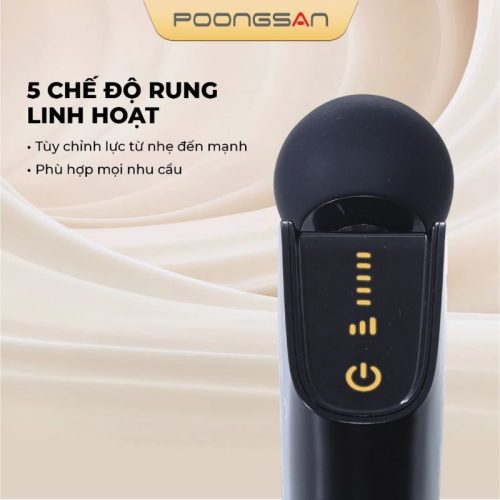 Máy massage cầm tay Poongsan G24 8 remote may massage cam tay poongsan g24