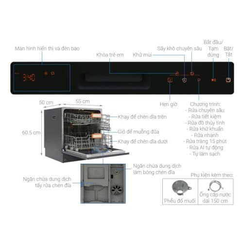 thong so may rua bat doc lap junger leopard dwj 103