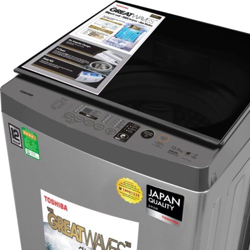 Bảng điều khiển máy giặt Toshiba 12 kg AW-DUK1300KV(SG) cửa trên