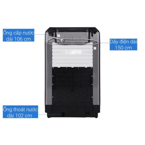 Máy giặt Hitachi Inverter 25 kg SF-250ZFVAD SS 10 day may giat hitachi inverter 25 kg sf 250zfvad ss