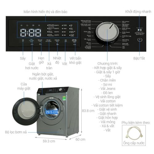 kich thuoc may giat say hitachi bd d852hvos