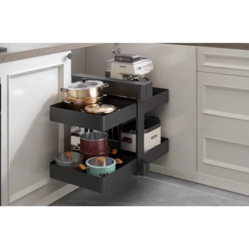 Bộ rổ góc Corner Agent 900mm Hafele 545.14.339 7 Chi tiết bộ rổ góc Corner Agent 900mm Hafele 545.14.339