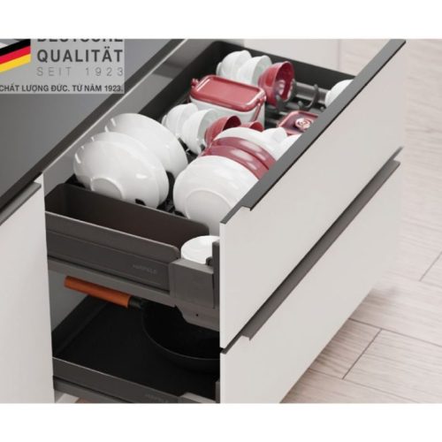 Rổ kéo trên cho bát đĩa Dining Agent 900mm Hafele 545.14.311 8 Hình ảnh rổ kéo trên cho bát đĩa Dining Agent 900mm Hafele 545.14.311