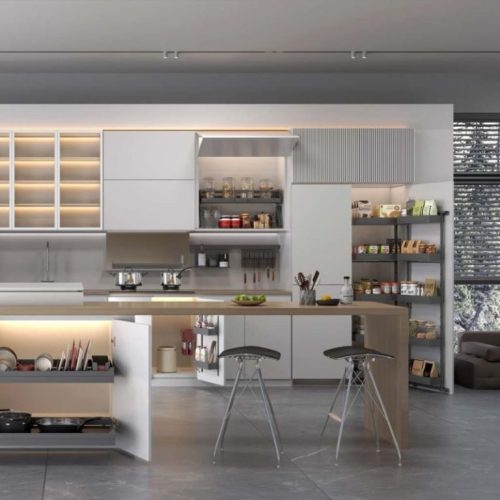 Rổ kéo dưới cho xoong nồi Dining Agent 900mm Hafele 545.14.312 9 Kích thước rổ kéo dưới cho xoong nồi Dining Agent 900mm Hafele 545.14.312