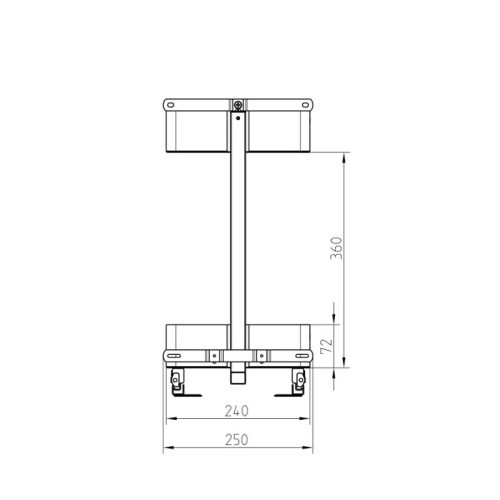 Kệ đựng gia vị Hafele 545.14.324 11 Lắp đặt kệ đựng gia vị Hafele 545.14.324