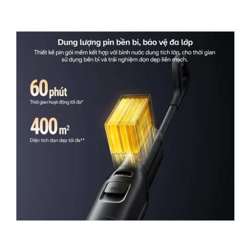 Máy hút bụi lau nhà Roborock F25 ACE Pro 11 pin may hut bui lau nha roborock f25 ace pro