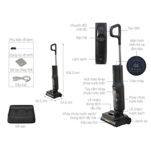 size may hut bui roborock f25 ultra