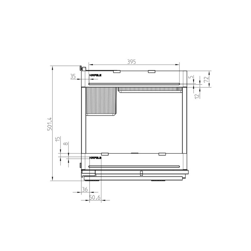 Sizze kệ đựng gia vị Hafele 545.14.302
