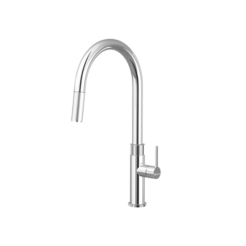 Vòi rửa bát dây rút Lasi Chrome 3 Vòi rửa bát dây rút Lasi Chrome