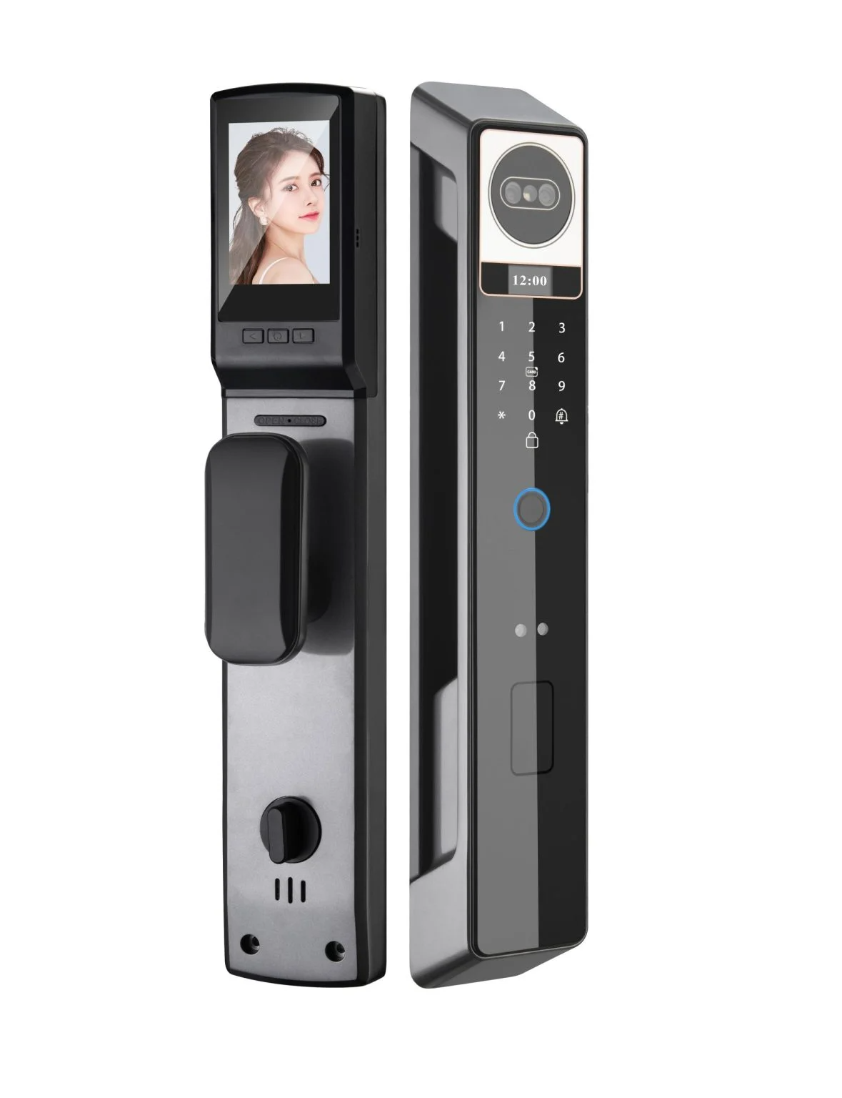 Khóa điện tử Hubert HB CG69 Black 3 Khóa điện tử Hubert HB CG69 Black