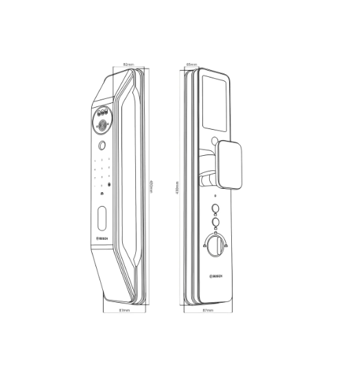 Khóa Bosch FU6 PLUS RED BRONZE 5 Khóa Bosch FU6 PLUS RED BRONZE - Ảnh 3
